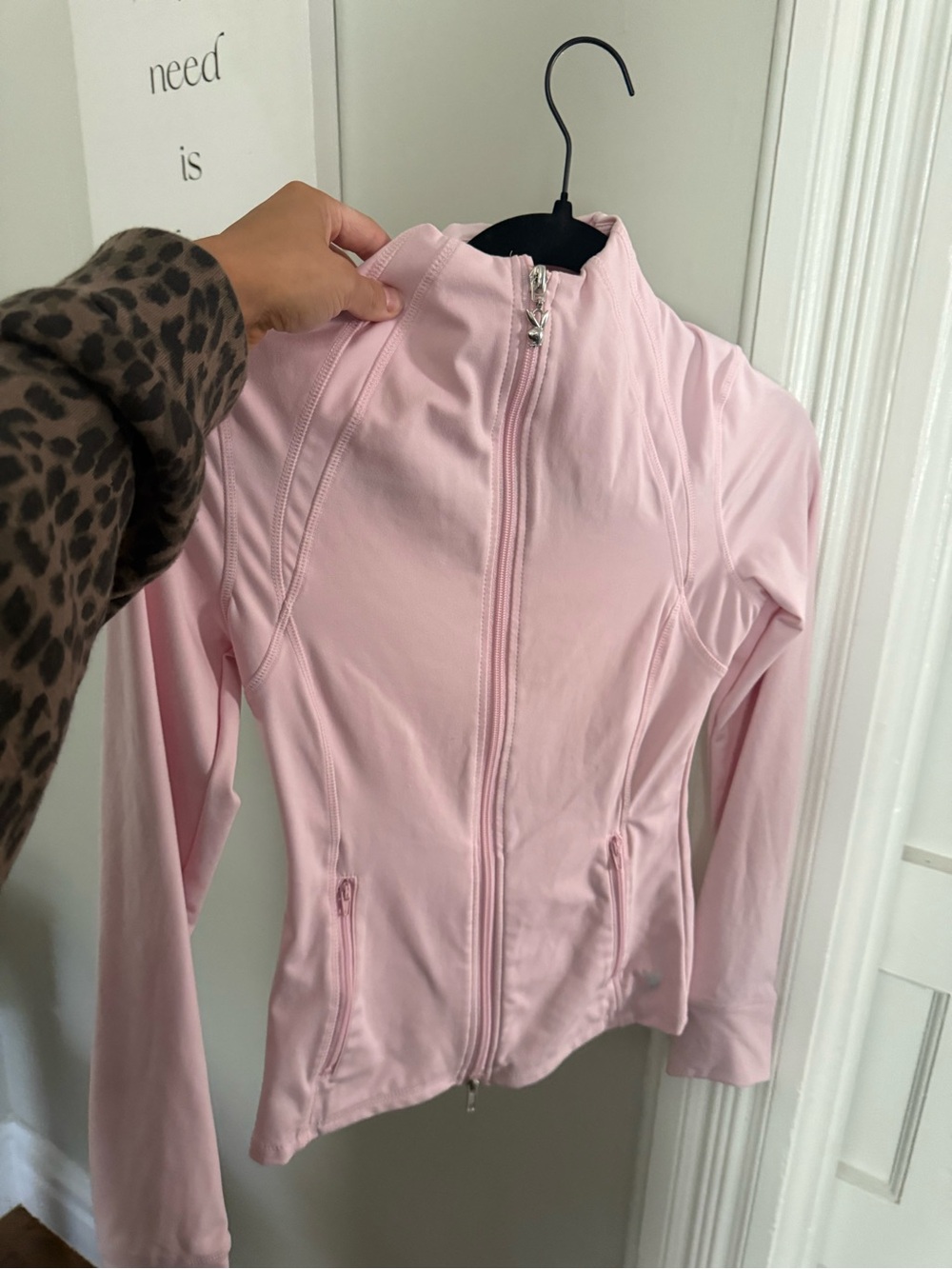 Light Pink Women's Zip-Front Active Jacket